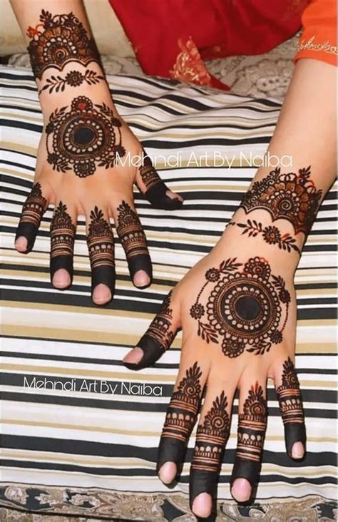 Round Mehndi Designs For Back Hand Gol Tikki Mehndi Ideas K Fashion