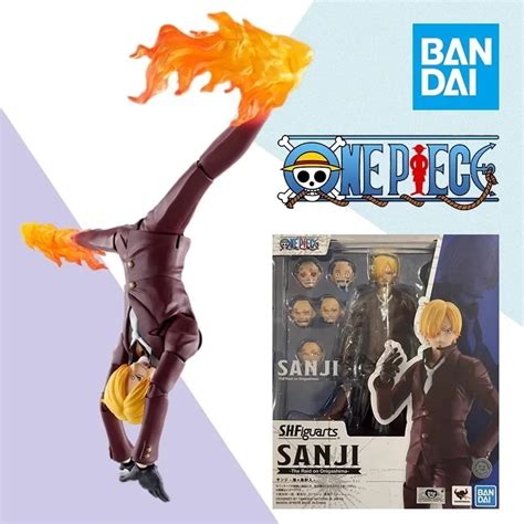 Original Box Bandai Shf S H Figuarts One Piece Sanji Action Figure