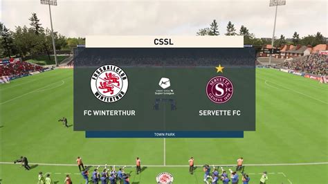 FIFA 23 FC Winterthur Vs Servette FC CSSL Gameplay YouTube