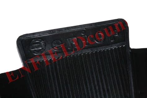 Black Rubber Floor Mat Foot Mat Stripe Type Vespa Px Lml Scooter Aes Ebay