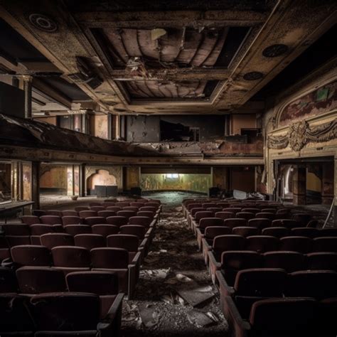 Abandoned Movie Theater Interior by ObsidianPlanet on DeviantArt