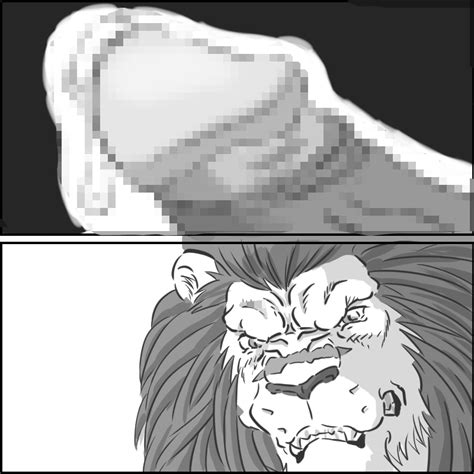 Rule 34 Censored Cum Feline Leo Red Earth Lion Male Male Only