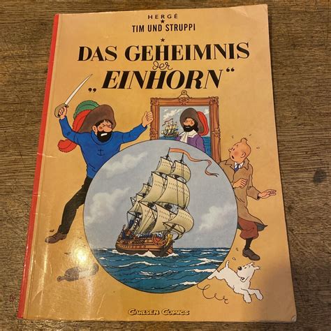 Tim Und Struppi Das Geheimnis Der Einhorn Z Carlsen Comic Album