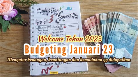 MENGATUR KEUANGAN RUMAH TANGGA BUDGETING JANUARI 2023 YouTube