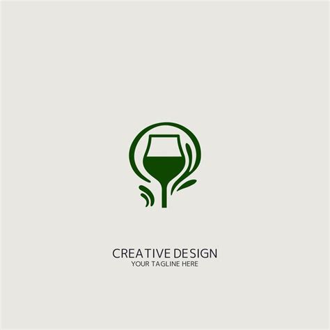 Premium Vector Wine Logo Vector