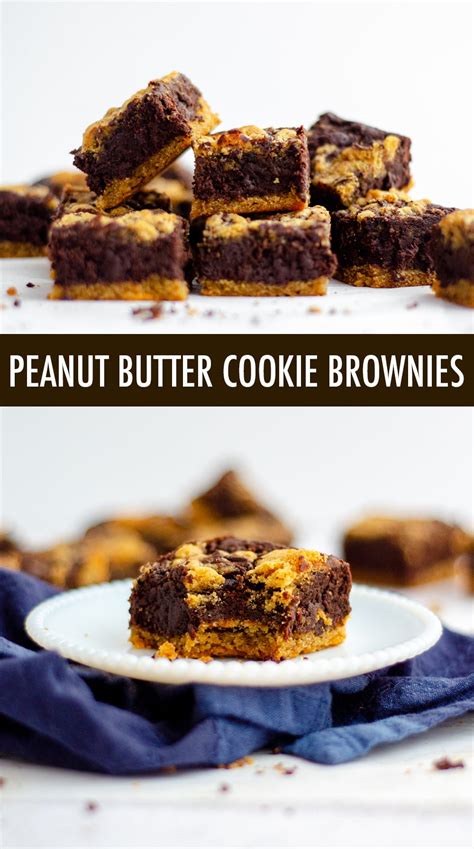 Peanut Butter Cookie Brownies