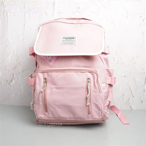 Pink - Backpack - The Blingspot Studio