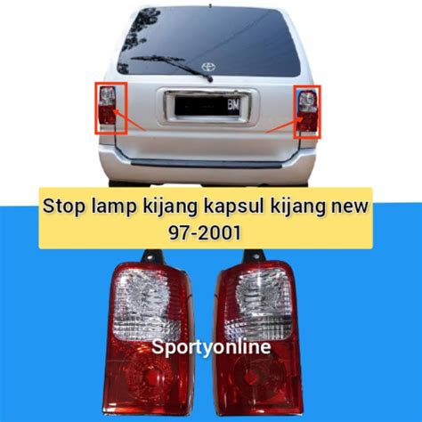 Jual Lampu Stop Lamp Lampu Stop Belakang Kijang New Kijang Efi Kijang