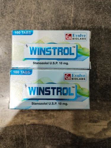 Winstrol Stanozolol Tablets 10 Mg At ₹ 100stripe Stanozolol Tablets