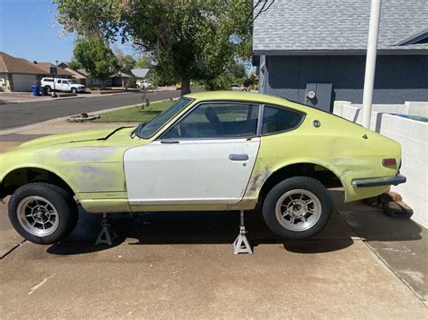 1973 Datsun 240z Coupe Yellow Black Classic Datsun 240z 1973 For Sale