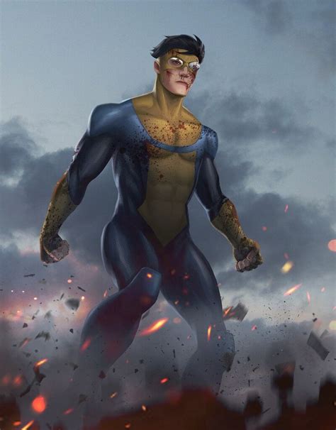 ArtStation - INVINCIBLE , Suvam D Fellow | Invincible comic, Superhero, Best superhero