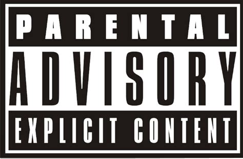 Parental advisory Blank Template - Imgflip