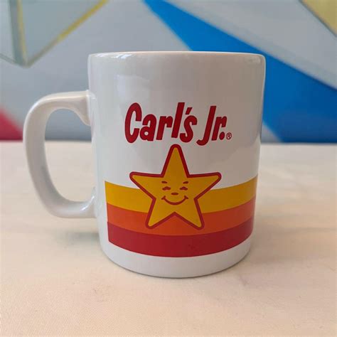 Vintage Kiln Craft Carl's Jr Coffee Mug Cup England Retro | #3939094994