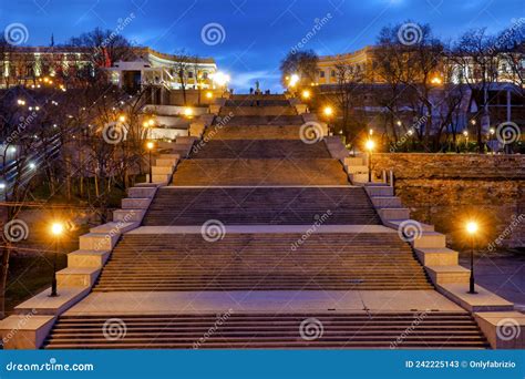 Potemkin Stairs stock image. Image of ukrainian, odessa - 242225143