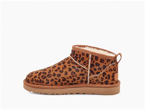 Ugg® Classic Ultra Mini Leopard Bottes Pour Femme Ugg® Fr