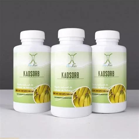 Naturalslim Kit 3 Kadsorb Con Citrato De Potasio 400caps Sfn Envío gratis