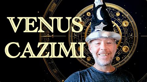 Cazimi Venus Exactly Conjunct The Sun Youtube