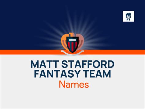 List Of Matthew Stafford Fantasy Team Names Ideas Generator BrandBoy