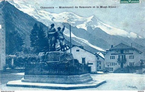 Chamonix Mont Blanc Haute Savoie Chamonix Monument De