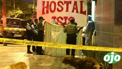 Mujer Fue Asesinada A Balazos Por Presunto Sicario Frente A Hostal En