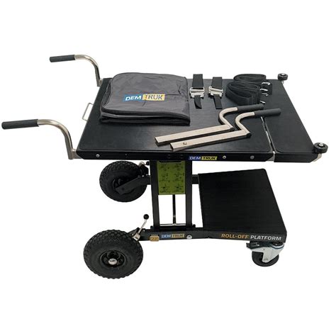 Heavy Duty Height Adjustable Trolley Roll Off Platform PARRS