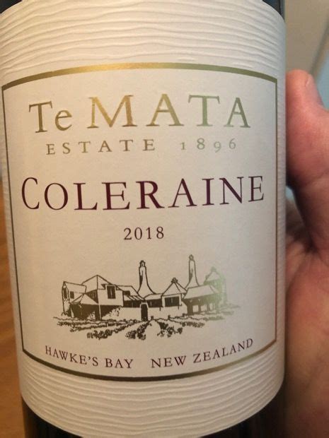 Te Mata Estate Coleraine New Zealand North Island Hawke S Bay