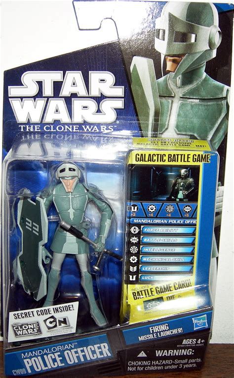 Mandalorian Police Officer CW09 Star Wars action figure