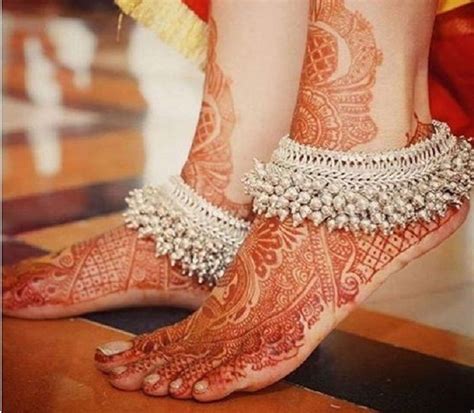 Traditional Payal Designs For Brides Trendy Anklet Designs