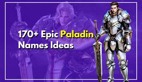 170+ Epic Paladin Names & The Stories Hidden Within