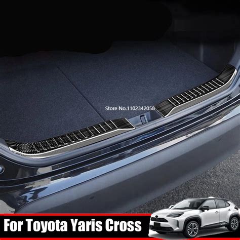 Per Toyota Yaris Cross 2020 2021 Acciaio Interno Paraurti Posteriore