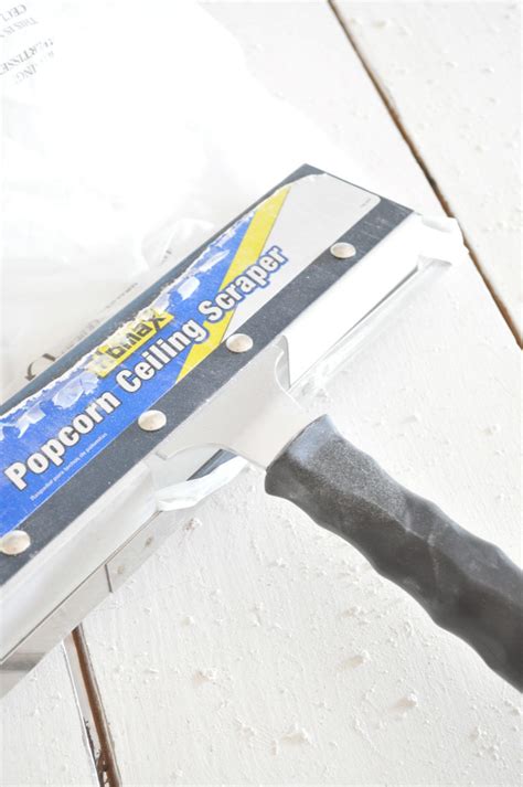 Popcorn Ceiling Removal - Becky's Farmhouse