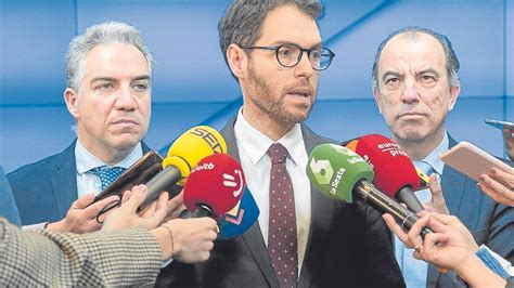 El Pp Exhibe A Sayas Y Adanero En Plena Ruptura De La Derecha