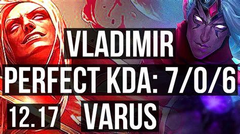 Vladimir Vs Varus Mid M Mastery Games Godlike