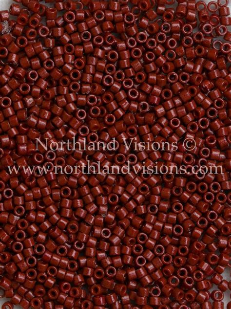 Miyuki Delica Db2120 110 Duracoat Opaque Maroon 7 Grams Northland Visions