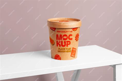 Premium Psd Take Away Food Packaging Mockup