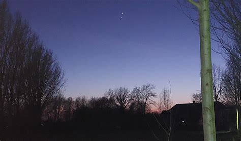 Venus En Jupiter Waren Ook In Rooi Te Zien