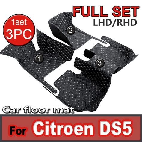 Car Floor Mats For Citroen Ds Ds Durable Anti Dirty Pad