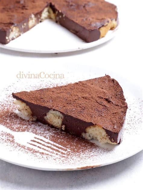 Pastel de Chocolate fácil sin horno Receta DIVINA COCINA