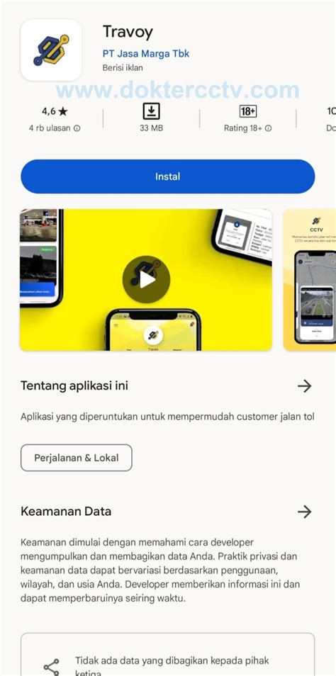 Panduan Melihat Cctv Tol Dengan Aplikasi Travoy Dokter Cctv