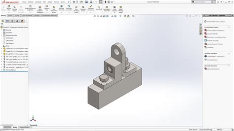 Solidworks Rnek Izim Montaj D Solid Model Example Solidworks