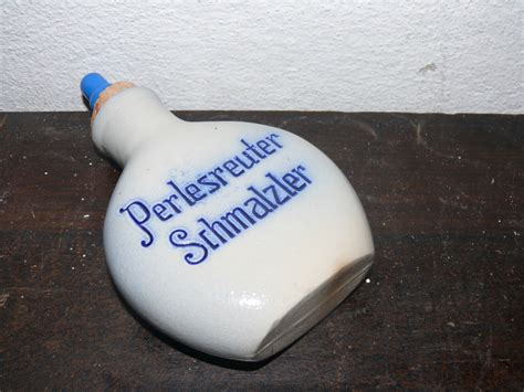 Schnupftabak Flasche aus Steingut Perlesreuter Schmalzler groß eBay