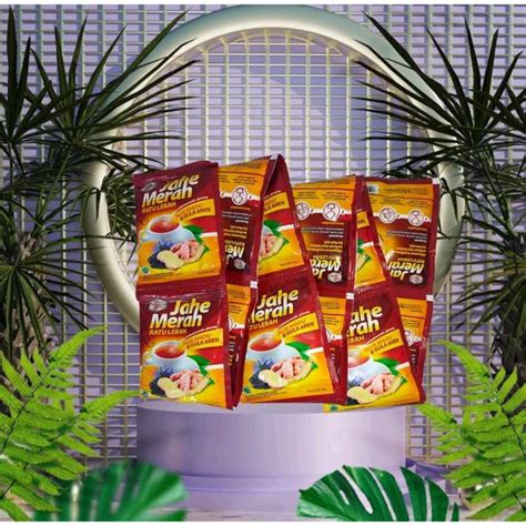 Jual Sachet Jahe Merah Ratu Lebah Super Plus Madu Dan Gula Merah