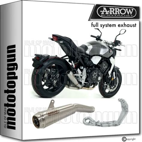 ARROW FULL SYSTEM Exhaust Ok Pro Race Titanium Honda Cb 1000 R 2019 19