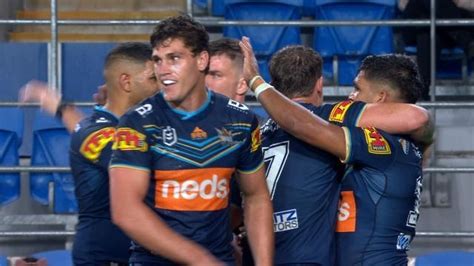 Gold Coast Titans Vs Warriors Nrl Live Scores