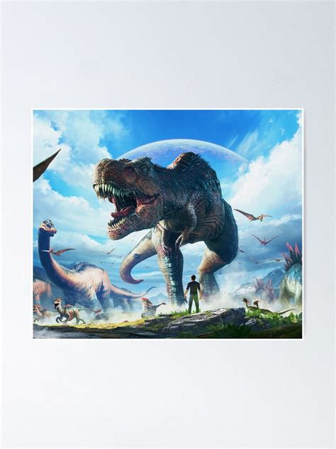 "ARK: SURVIVAL EVOLVED | T-REX SKY " Poster for Sale by AboutAbove ...