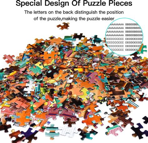 Tomoving 1000 Pieces Jigsaw Puzzles for Adults Puzzles 1000 Piece ...