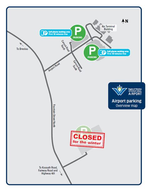 Parking - Region of Waterloo International Airport