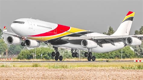 Heavy Aircraft Landings From Right Up Close Amsterdam Schiphol