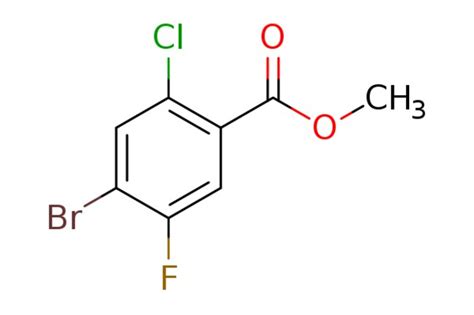 EMolecules Methyl 4 Bromo 2 Chloro 5 Fluorobenzoate 908248 32 8