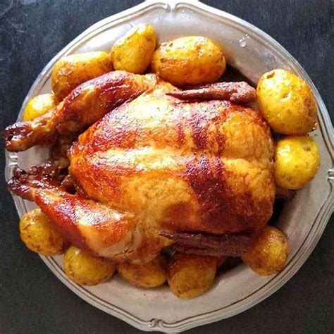 Frango Assado De Natal Sabor Desejado